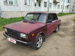 2003 Lada (ВАЗ) 2107, пурпурный, 140000 рублей, вид 1