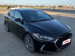 2017 Hyundai Elantra VI (AD), чёрный, 1550000 рублей, вид 1
