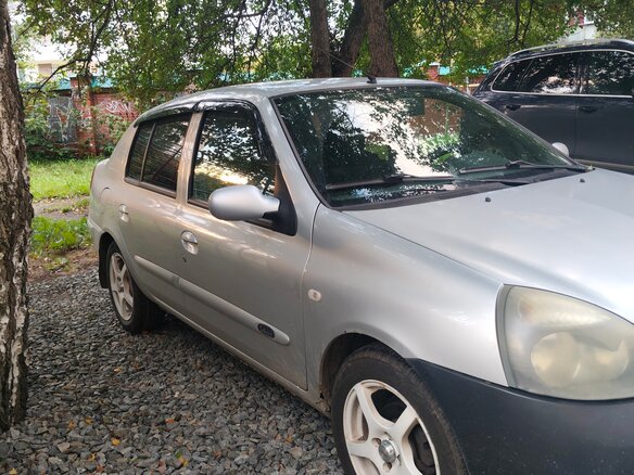 2008 Renault Symbol I Рестайлинг 2, серый, 190000 рублей - вид 2