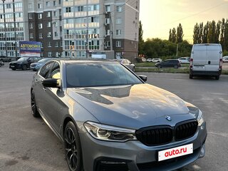 2018 BMW 5 серии 520d xDrive VII (G30/G31/G38), серый, 3700000 рублей, вид 5