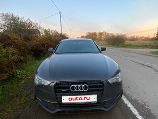 2014 Audi A5 I (8T) Рестайлинг, чёрный, 1700000 рублей, вид 1