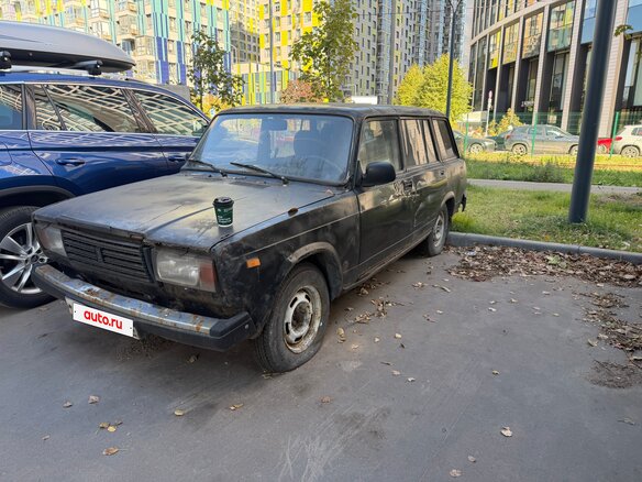 2007 Lada (ВАЗ) 2104, чёрный, 40000 рублей - вид 1