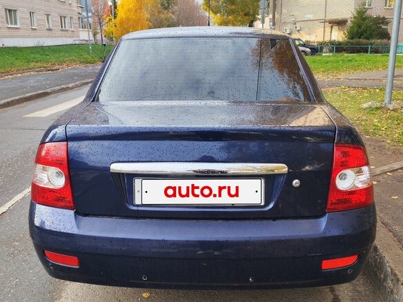 2013 Lada (ВАЗ) Priora I Рестайлинг, синий, 230000 рублей - вид 1