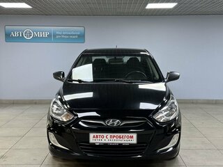 2011 Hyundai Solaris I, чёрный, 623000 рублей, вид 2