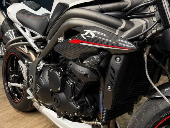2019 Triumph Speed Triple, белый, 1250000 рублей - вид 13