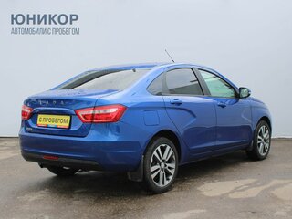 2021 Lada (ВАЗ) Vesta I, синий, 1099000 рублей, вид 5