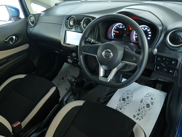 2017 Nissan Note II Рестайлинг, синий, 1029000 рублей - вид 8