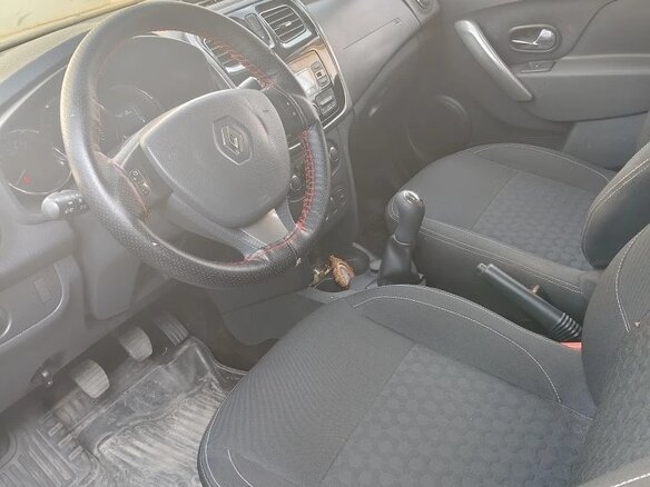 2017 Renault Logan II, синий, 1150000 рублей - вид 2