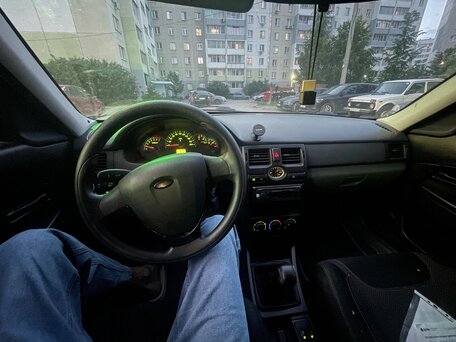 2008 Lada (ВАЗ) Priora I, синий, 120000 рублей, вид 5