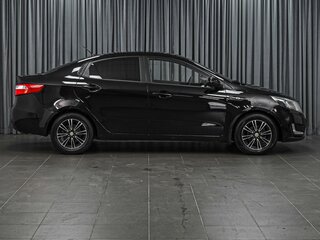 2011 Kia Rio 4-speed III, чёрный, 869000 рублей, вид 5