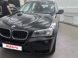 2012 BMW X3 20i xDrive II (F25), чёрный, 1199000 рублей, вид 3
