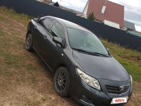 2007 Toyota Corolla AMT X (E140, E150), серый, 600000 рублей - вид 1