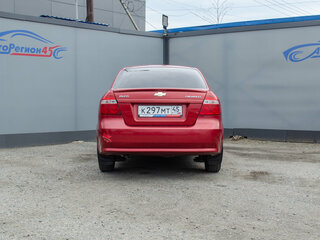2008 Chevrolet Aveo I Рестайлинг, красный, 170000 рублей, вид 5