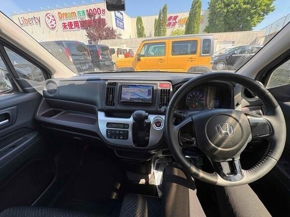 2017 Honda N-WGN I Рестайлинг, чёрный, 590000 рублей - вид 7