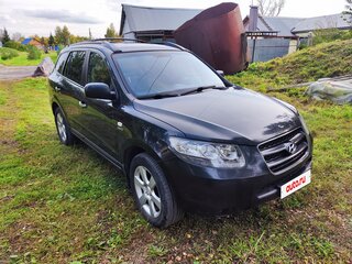 2008 Hyundai Santa Fe II, чёрный, 840000 рублей, вид 2