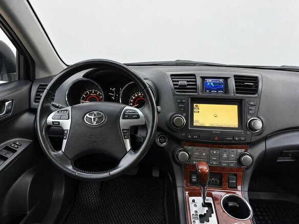 2010 Toyota Highlander II (XU40) Рестайлинг, белый, 1690000 рублей - вид 14