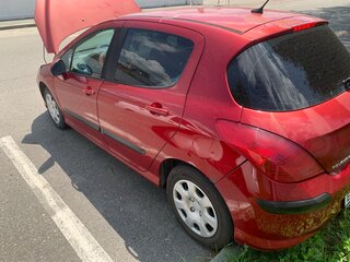 2009 Peugeot 308 I, красный, 450000 рублей, вид 3