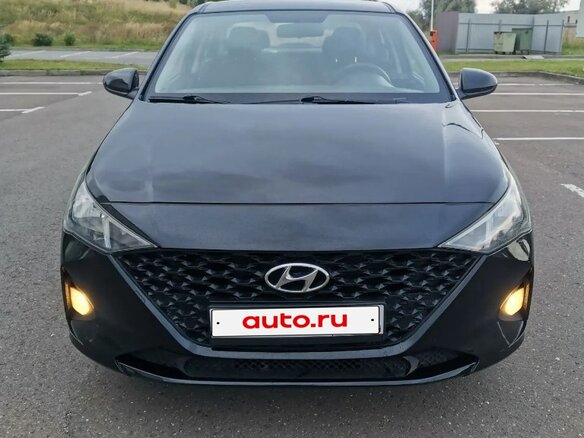 2020 Hyundai Solaris II Рестайлинг, чёрный, 1170000 рублей - вид 8