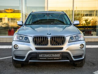 2013 BMW X3 20d xDrive II (F25), серебристый, 1898000 рублей, вид 2