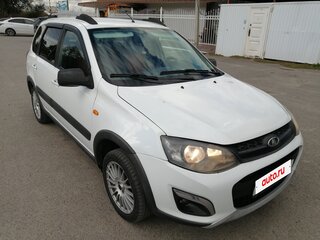 2015 Lada (ВАЗ) Kalina Cross II, белый, 585000 рублей, вид 4