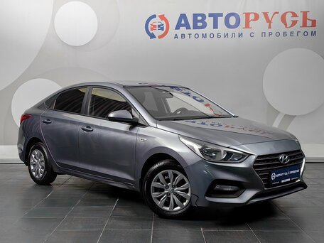 2017 Hyundai Solaris II, серый, 1298000 рублей, вид 1