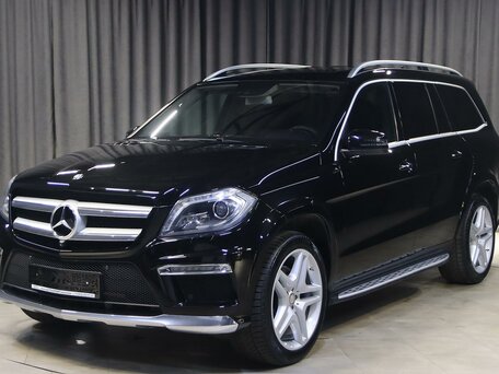 2015 Mercedes-Benz GL-Класс 400 II (X166), чёрный, 2799000 рублей, вид 1