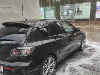 2007 Mazda 3 I (BK) Рестайлинг, чёрный, 530000 рублей, вид 5