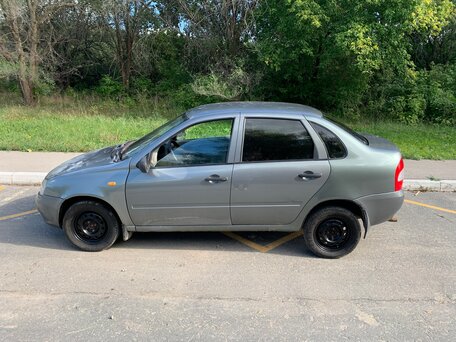2008 Lada (ВАЗ) Kalina I, серый, 114000 рублей, вид 5
