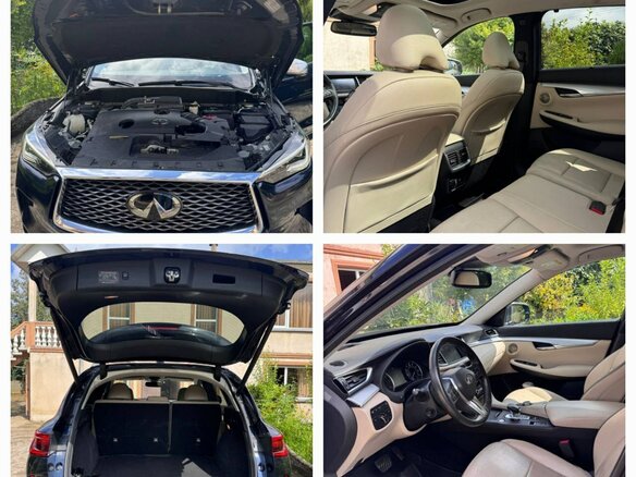 2020 Infiniti QX50 II, синий, 2600000 рублей - вид 8