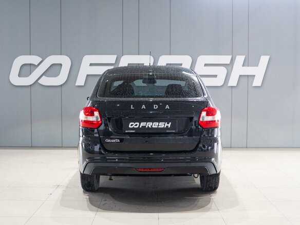 2022 Lada (ВАЗ) Granta I Рестайлинг, чёрный, 849000 рублей - вид 3