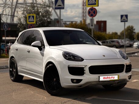 2015 Porsche Cayenne S II Рестайлинг (958), белый, 2990000 рублей, вид 1