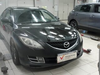 2008 Mazda 6 II (GH), чёрный, 630000 рублей, вид 1