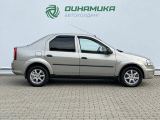 2012 Renault Logan I Рестайлинг, бежевый, 470000 рублей, вид 4