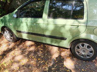 2010 Hyundai Getz I Рестайлинг, зелёный, 460000 рублей, вид 4