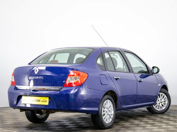 2008 Renault Symbol ll, синий, 419000 рублей - вид 3