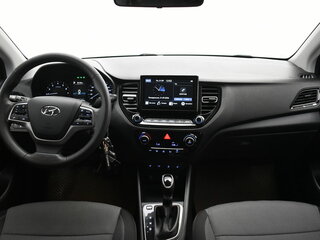 2020 Hyundai Solaris II Рестайлинг, коричневый, 1485000 рублей, вид 5