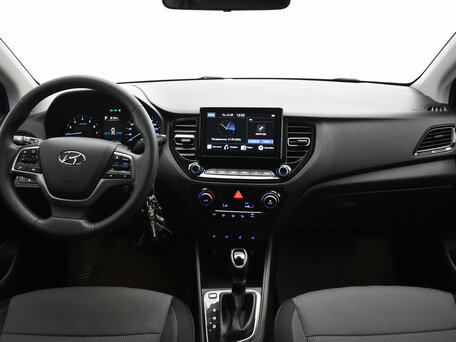 2020 Hyundai Solaris II Рестайлинг, коричневый, 1410000 рублей, вид 5