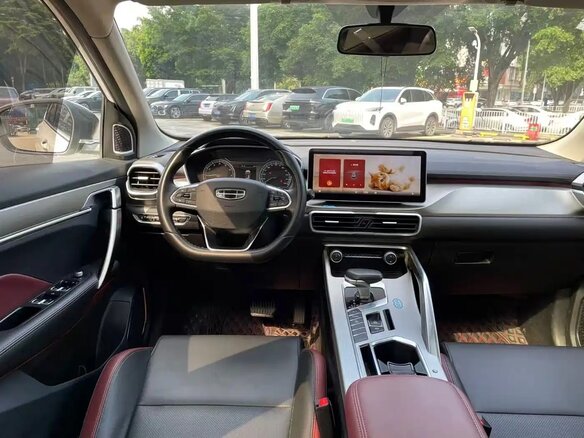 2022 Geely Binyue I Рестайлинг, белый, 1203000 рублей - вид 11