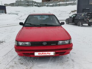 1991 Toyota Corolla i VI (E90), красный, 140000 рублей, вид 2
