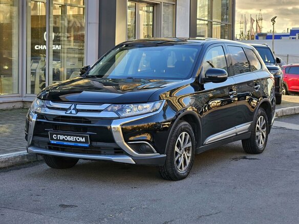 2017 Mitsubishi Outlander III Рестайлинг 2, чёрный, 1689000 рублей - вид 6