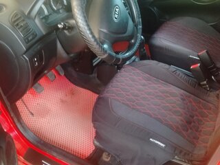 2007 Kia Picanto I Рестайлинг, красный, 250000 рублей, вид 4