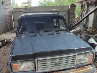2003 Lada (ВАЗ) 2107, синий, 70000 рублей, вид 1
