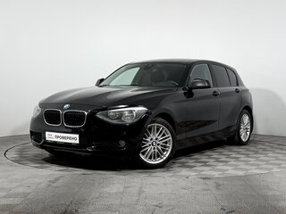 2012 BMW 1 серии 116i II (F20/F21), чёрный, 1212874 рублей, вид 1