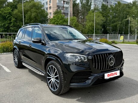 2020 Mercedes-Benz GLS 400 d II (X167), чёрный, 7497000 рублей, вид 3