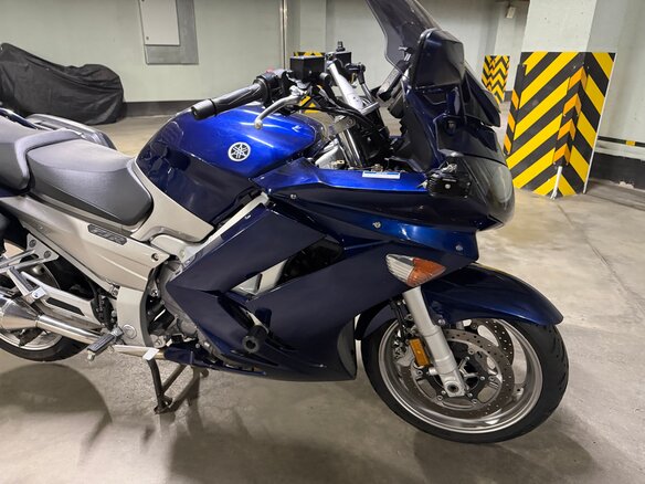 2012 Yamaha FJR1300, синий, 800000 рублей - вид 5