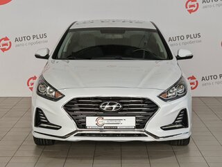 2019 Hyundai Sonata VII (LF) Рестайлинг, белый, 1730000 рублей, вид 3