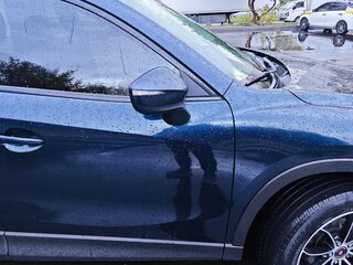 2017 Mazda CX-5 I Рестайлинг, синий, 1900000 рублей, вид 5