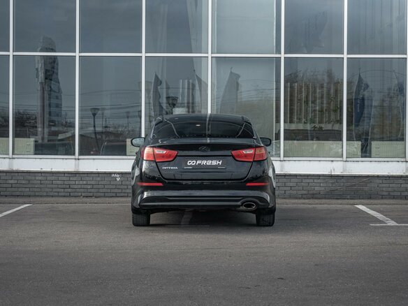 2014 Kia Optima III Рестайлинг, чёрный, 989999 рублей - вид 3