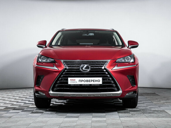 2020 Lexus NX 300 I Рестайлинг, красный - вид 2