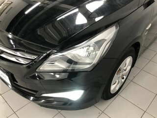 2014 Hyundai Solaris I Рестайлинг, чёрный, 985000 рублей, вид 4